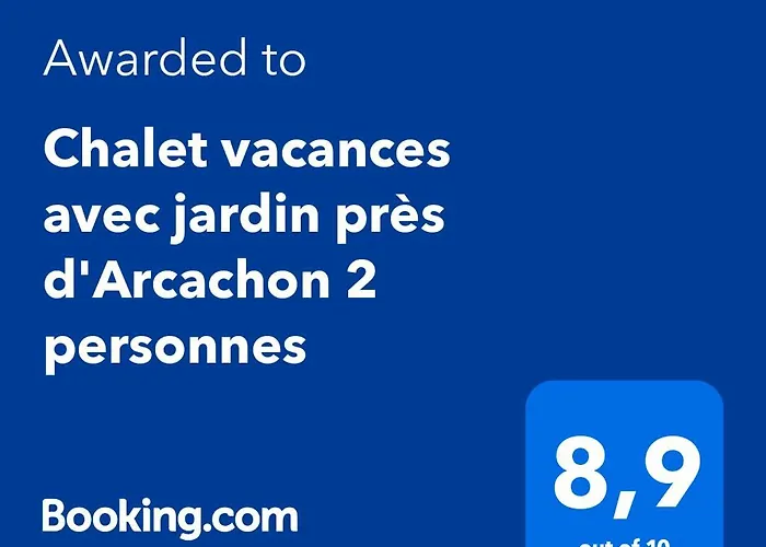 Avec Jardin Pres D'arcachon 2 Personnes Chalet